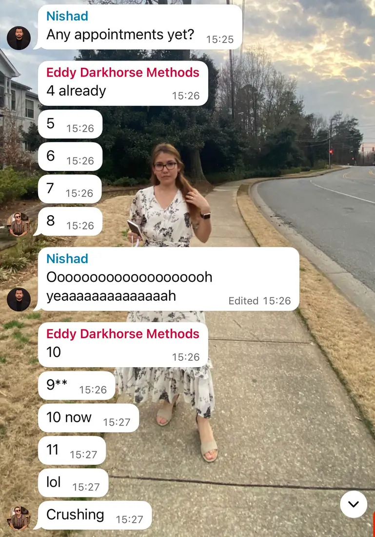 Eddy 8 appointments